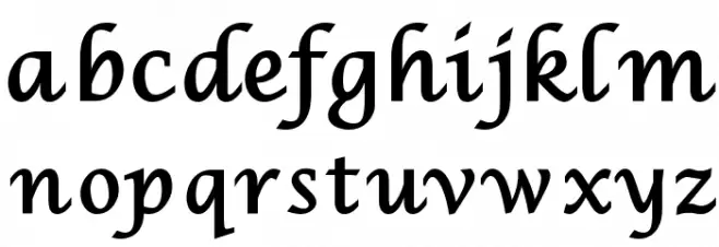 Nastaliqh Fonte MINÚSCULAS
