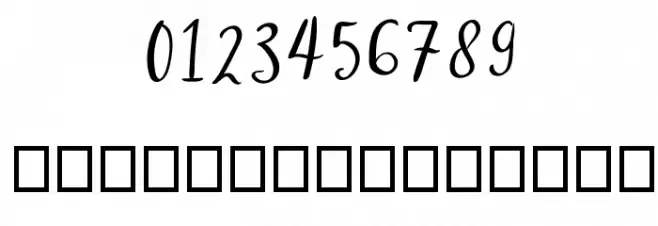 Nastar Font OTHER CHARS