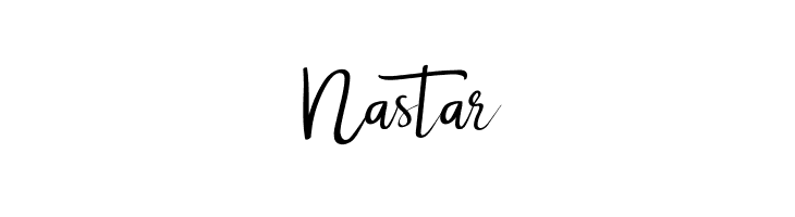 Nastar  les polices de caractères gratuit tlcharger