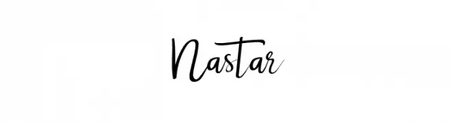 Nastar  Frei Schriftart Herunterladen