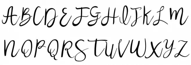 Nastar Schriftart Groß