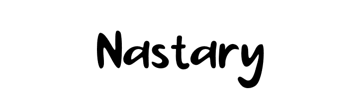 Nastary  Frei Schriftart Herunterladen