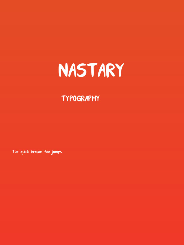 Nastary Poster