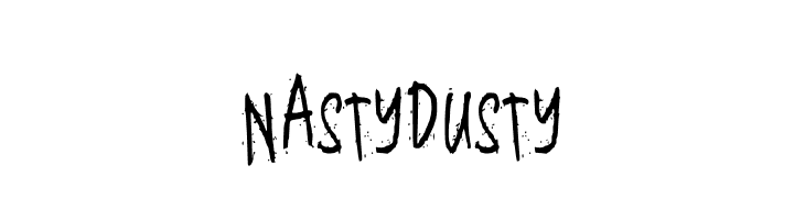 Nasty Dusty  Скачать бесплатные шрифты