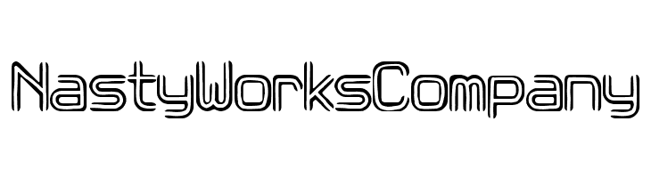 Nasty Works Company  Free Fonts Download