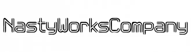 Nasty Works Company  تنزيل الخطوط