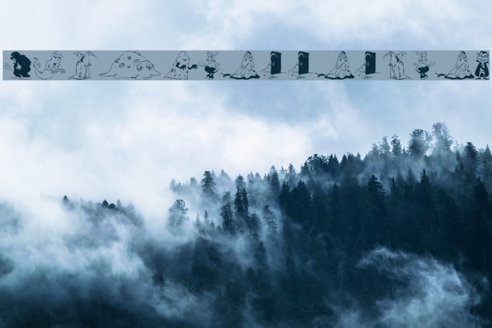 NastyHorrorShow Font examples