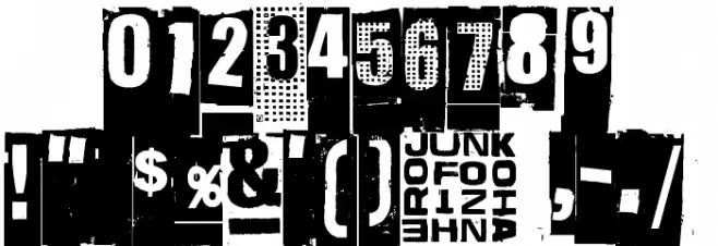 NastyMSG Font OTHER CHARS