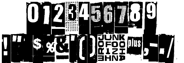 NastyMSG Font OTHER CHARS