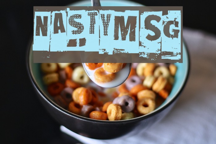 NastyMSG Font examples