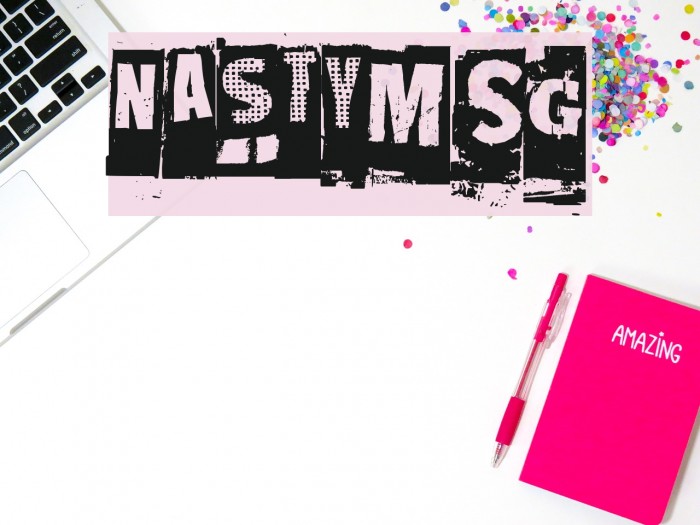 NastyMSG Font examples