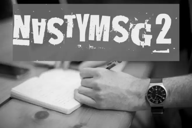 NastyMSG2 Font examples