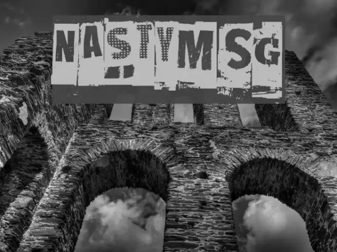 NastyMSG Font examples