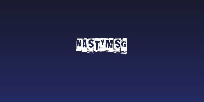 NastyMSG Social Header