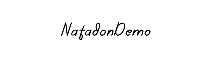 Natadon Demo  免费字体下载