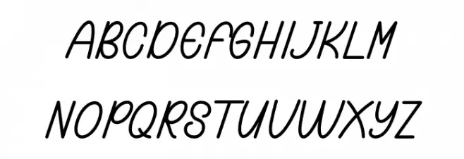 Natadon Demo Schriftart Groß
