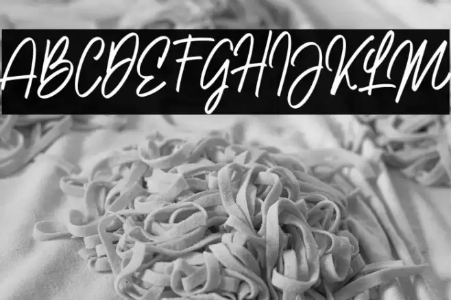 NataliaRosalineDemo Font examples