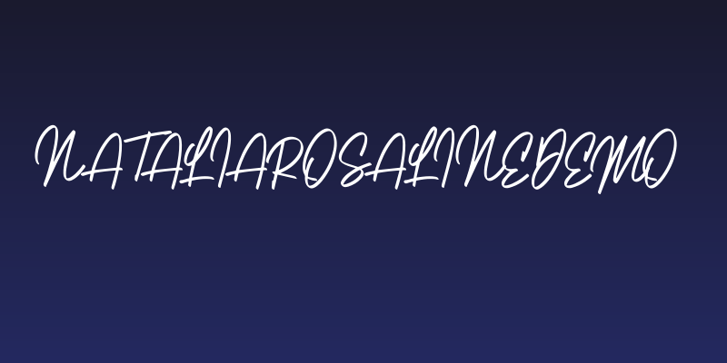 NataliaRosalineDemo Social Header