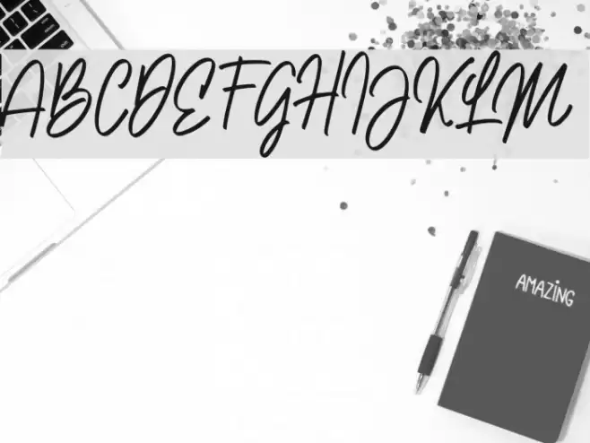 NataliaRosalineDemo Font examples