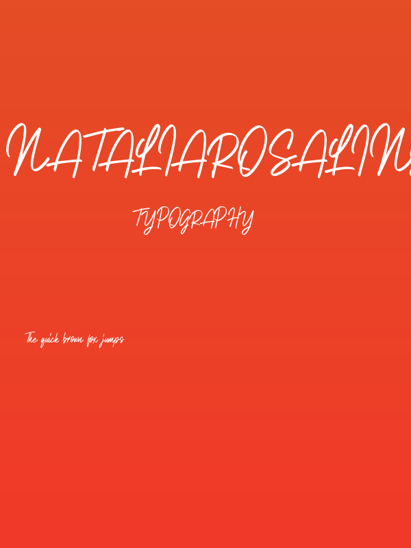 NataliaRosalineDemo Poster