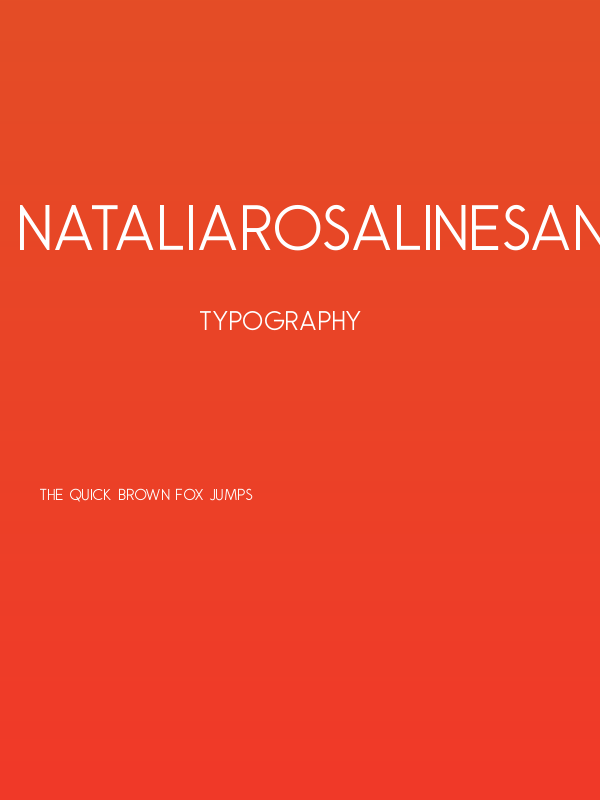 NataliaRosalineSansDemo Poster