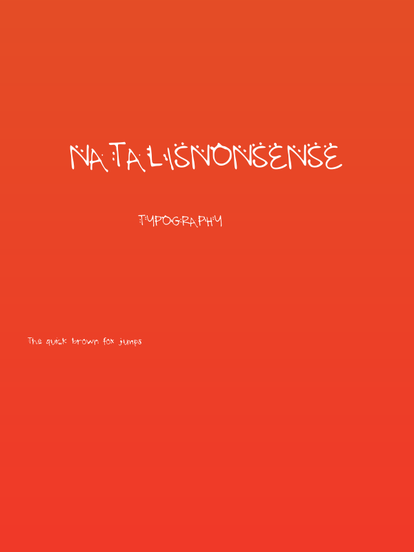 NatalisNonsense Poster