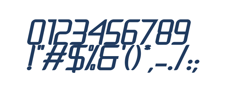 Natalisa Bold Italic Demo Other Characters