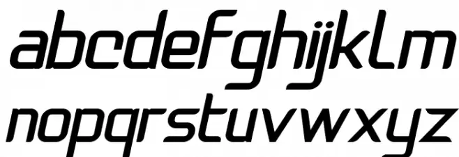 Natalisa Bold Italic Demo Polices MINUSCULES