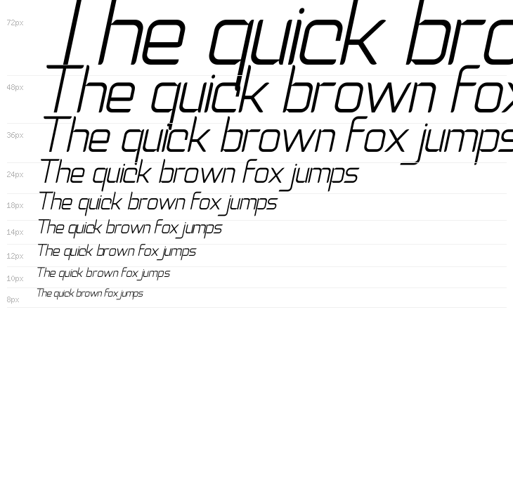 Natalisa Light Italic Demo Light Italic Waterfall