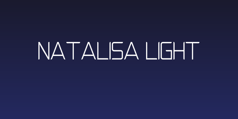 Natalisa Light Social Header
