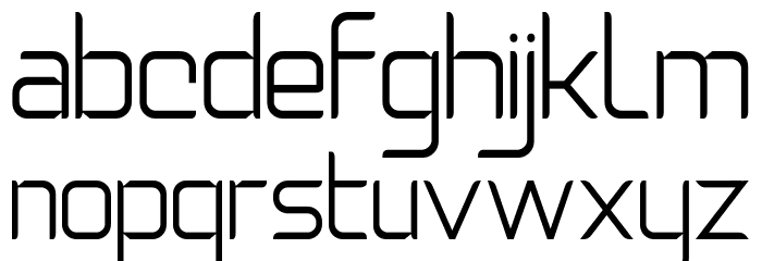 Natalisa Light Font LOWERCASE
