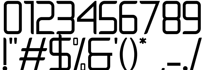Natalisa Regular Demo Font OTHER CHARS