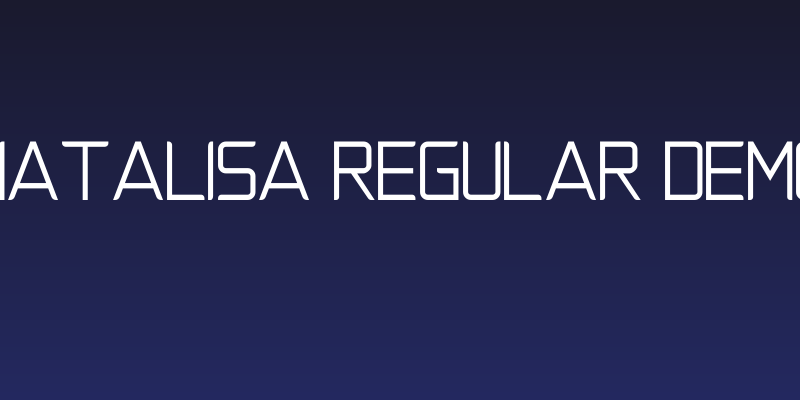 Natalisa Regular Demo Social Header