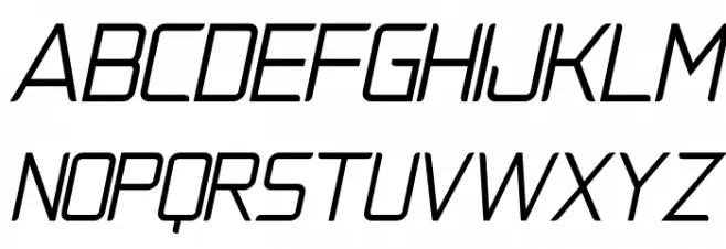 Natalisa Regular Italic Demo Regular Italic फ़ॉन्ट अपरकेस