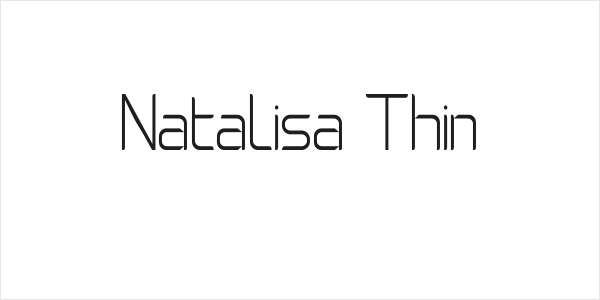 Natalisa Thin Logo