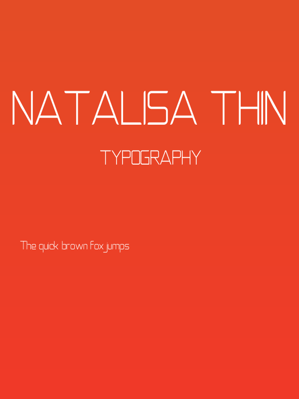 Natalisa Thin Poster