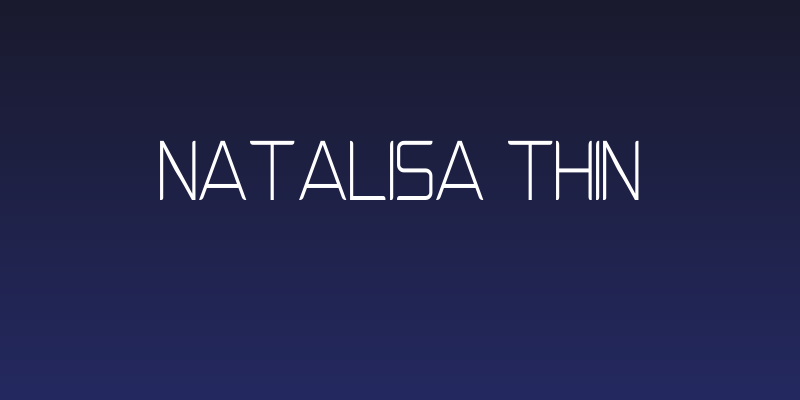 Natalisa Thin Social Header