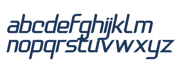 NatalisaBoldItalic Lowercase