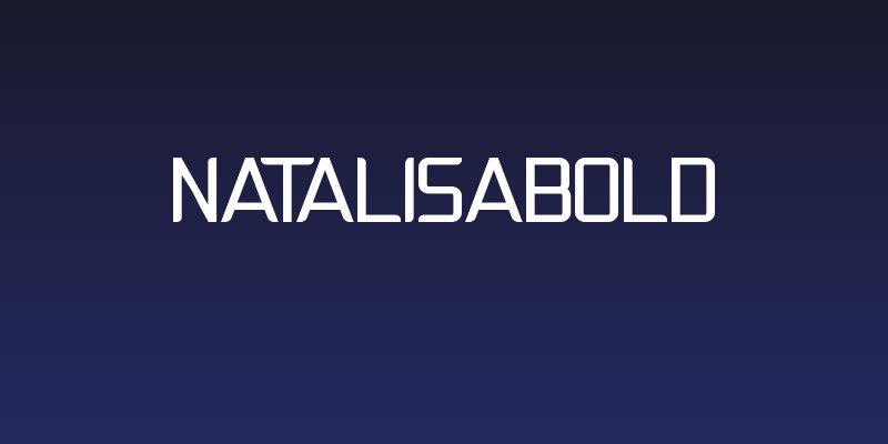 NatalisaBold Social Header