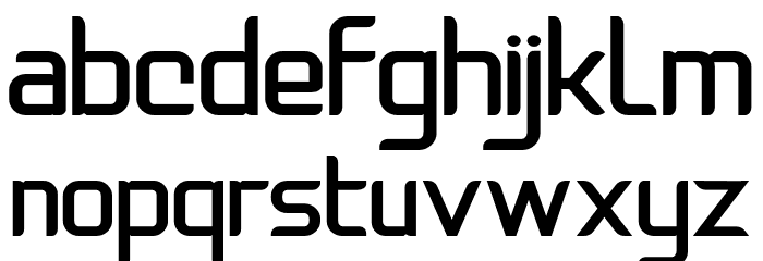 NatalisaBold Font LOWERCASE