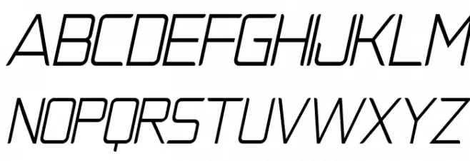NatalisaLightItalicDemo-LightItalic Schriftart Groß