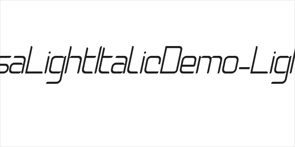 NatalisaLightItalicDemo-LightItalic Logo