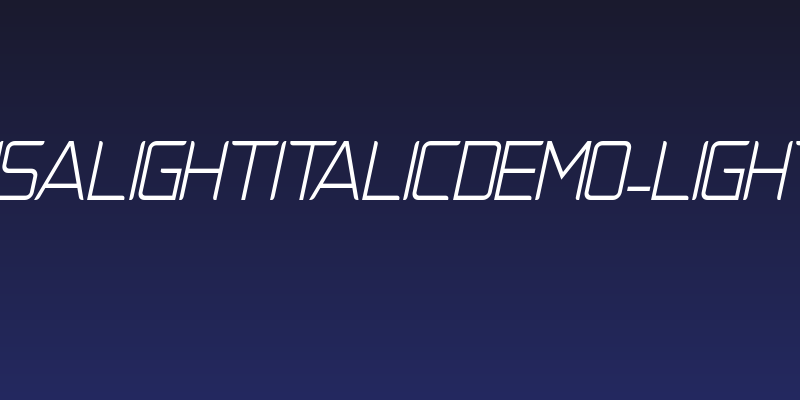 NatalisaLightItalicDemo-LightItalic Social Header