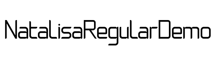 NatalisaRegularDemo  les polices de caractères gratuit tlcharger