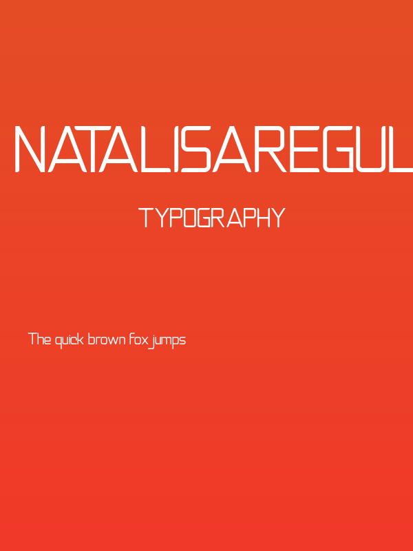 NatalisaRegularDemo Poster