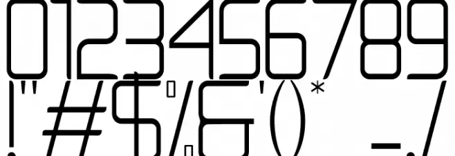 NatalisaThin Font OTHER CHARS