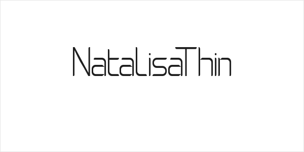 NatalisaThin Logo