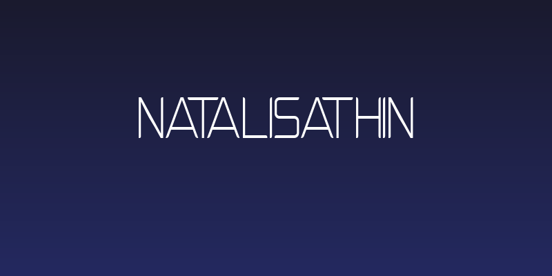 NatalisaThin Social Header
