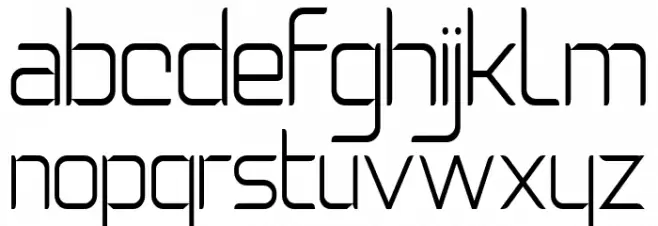 NatalisaThin Font LOWERCASE