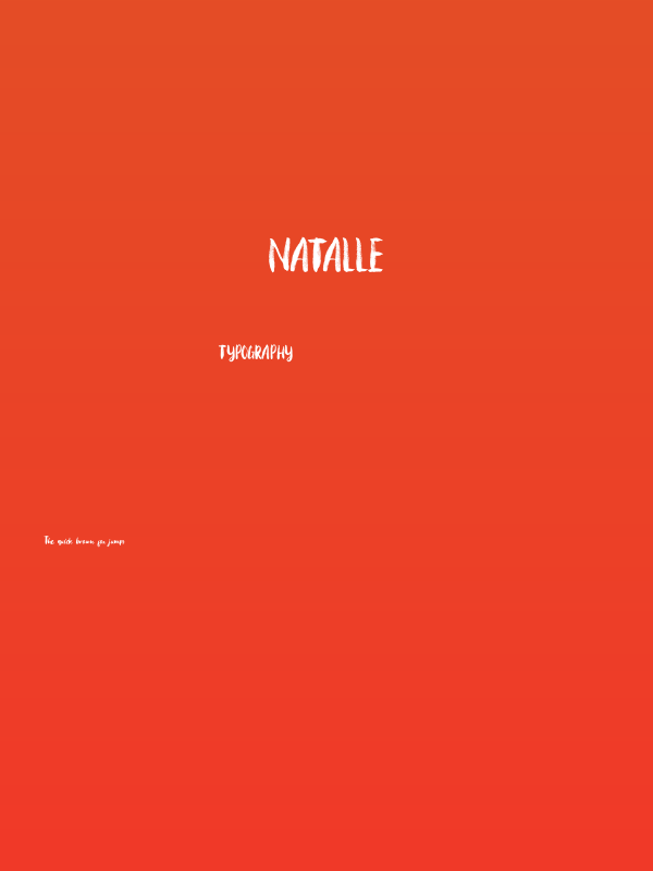 Natalle Poster